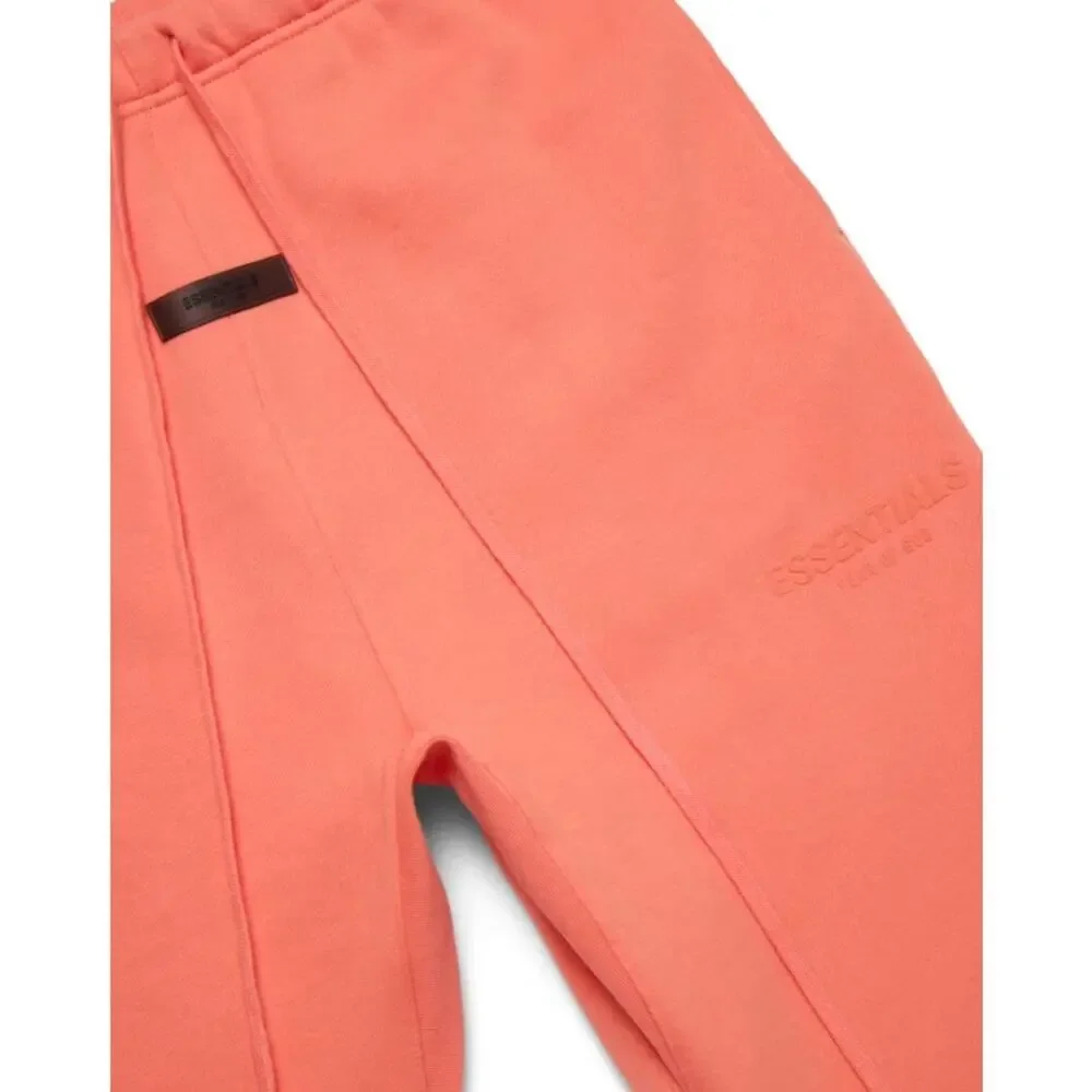 (XS) $189 NWT Fear‎ of God Essentials Relaxed Sweatpant Coral